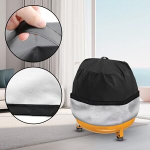 Black Cover for Air Compressor, Air Compressors Dust Cover Fit 6 Gallon Portable Pancake Air Compressor