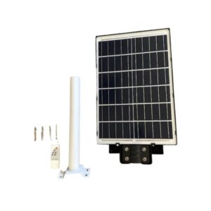 LED Solar Light 1000W Private Street Lamp Without Electricity for Outdoors, Sidewalk, & Buildings with Time Switch, Light Control, Wireless Remote Control, & Electric Display