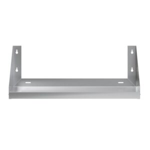 AmGood 30" Long X 12" Deep Stainless Steel Wall Shelf with Side Guards | NSF Certified | Appliance & Equipment Metal Shelving | Kitchen, Restaurant, Garage, Laundry, Utility Room