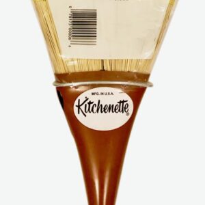 The Original Kitchenette Broom - Lightweight Brooms Handmade with Authentic Broomcorm - Pack of 2 Brooms