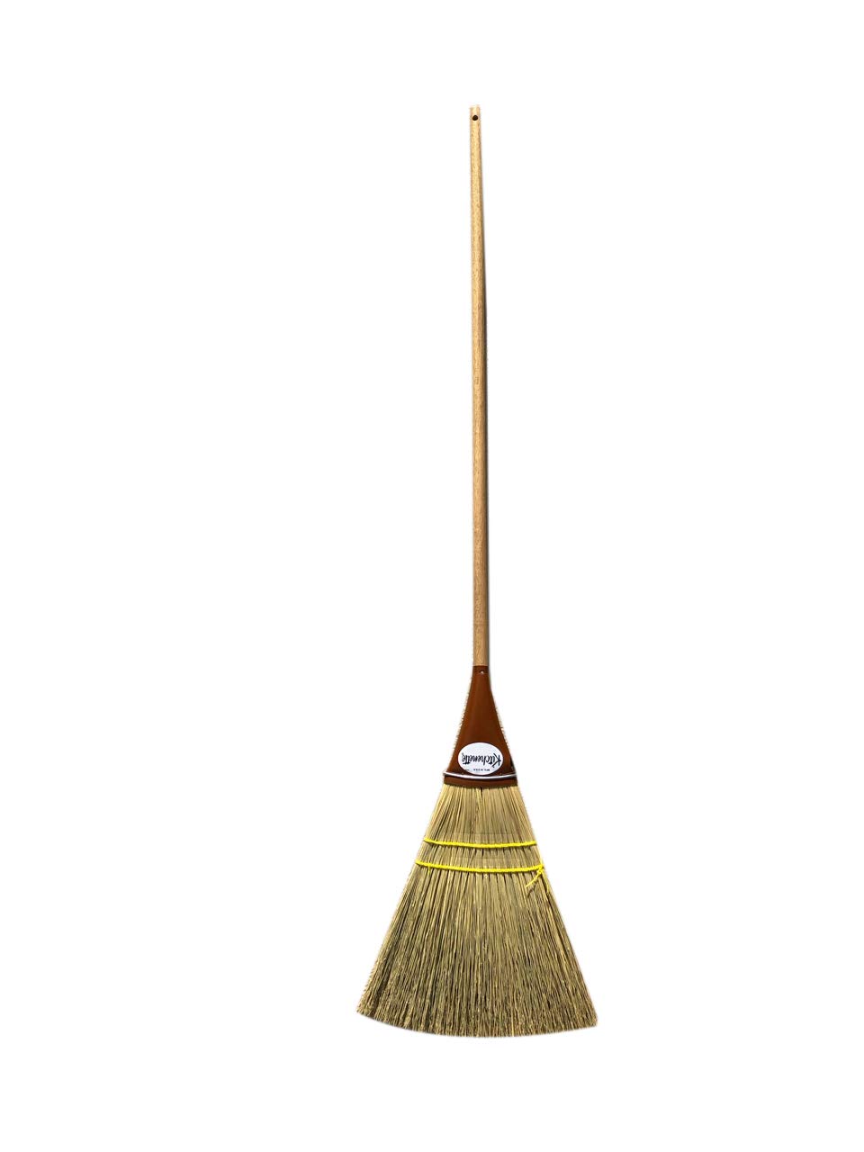 The Original Kitchenette Broom - Lightweight Brooms Handmade with Authentic Broomcorm - Pack of 2 Brooms