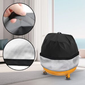 Black Cover for Air Compressor, Air Compressors Dust Cover Fit 6 Gallon Portable Pancake Air Compressor