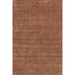 Rugs USA x Arvin Olano Arrel Speckled Wool-Blend Area Rug - 4x6 Area Rug Modern Brick for Living Room Bedroom Dining Room