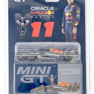 True Scale Miniatures Model Car Compatible with Oracle Red Bull Racing RB18#11 Sergio Pérez 2022 Monaco Grix Winner Limited Edition 1/64 Diecast Model Car MGT00551