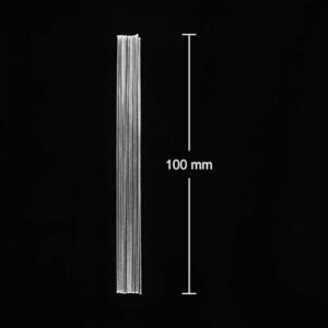 StonyLab Capillary Tubes, 100mm Micro Glass Transfer Pipettes, 0.5mm ID x 0.7mm OD, Pack of 1000