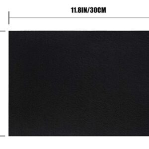 5PCS Black Self Adhesive Felt Sheets, Soft Velvet Sticky Back Felt for Jewelry Box and Drawer Liner, Art and Craft Making(A4 Size)