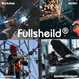 Fullsheild Reversible Welding Cap Flame Resistant CAT 2 Protective FR Welder Hats 6 Pannel Midweight Printed for Men Women