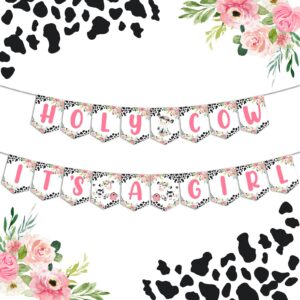 cow baby shower decorations for girl holy cow its a girl baby shower banner pink holy cow farm animal baby shower barnyard cow print baby shower decorations