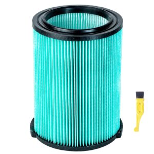 vf6000 5-layer hepa replacement filter for ridgid shop vac 5-20 gallon wet/dry vacuums wd5500 wd0671 wd6425 wd7000 wd1280 wd1851 wd1680 wd1956 rv2400a 1400rv rv2600b, for husky 6-9 gallon vacs