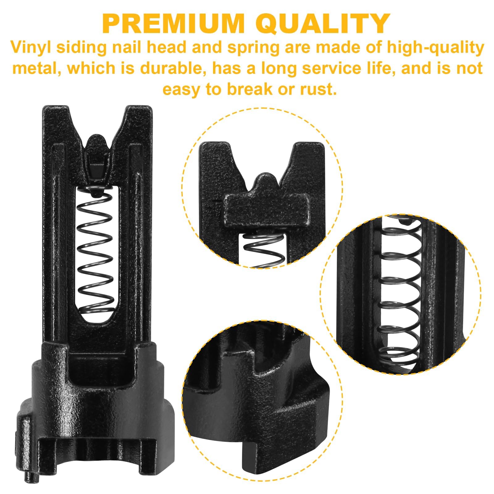 45RN-VSA Vinyl Siding Nailer Adapter Kit, Replaces DeWalt DW45RN, Spring-loaded DW45RN Siding Roof Nail Maintenance Gun Kit