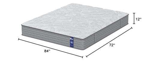 California King Mattress in a Box Medium Firm Hybrid Cal King Mattress with Latex Memory Foam CertiPUR-US Certified (12 in, CA King)