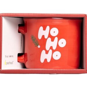 Pearhead Ho Ho Ho Christmas Camper Mug, Holiday Coffee Cup, Christmas Home Décor, Holiday Gifts, Seasonal Coffee Mug, Stocking Stuffer Gift Ideas, Microwave And Dishwasher Safe