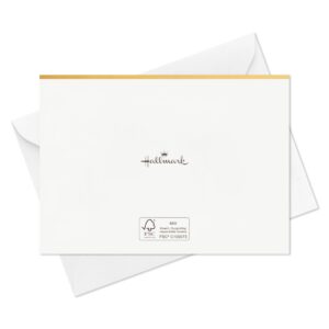 Hallmark 2024 Graduation Thank You Cards (40 Thank You Notes with Envelopes) Gold Graduation Cap