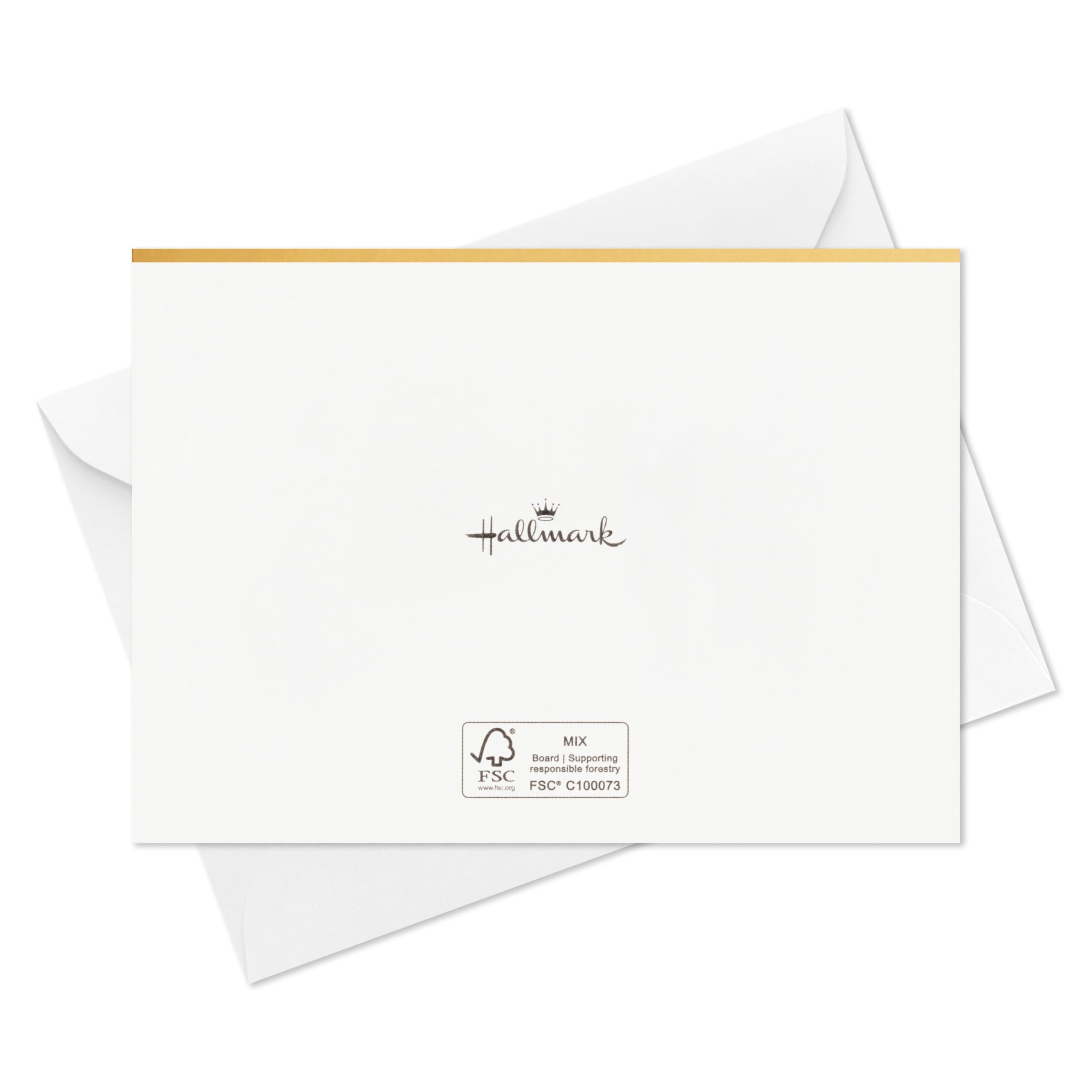 Hallmark 2024 Graduation Thank You Cards (40 Thank You Notes with Envelopes) Gold Graduation Cap