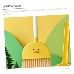 Yardenfun 2pcs Children's Broom Small Broom Kids Cleaning Broom Durable Cleaning Broom Cleaning Broom for Kids Household Cleaning Supply Small Cleaning Broom Cleaning Supplies Toy Student