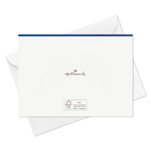 Hallmark Graduation Thank You Cards Bulk, Class of 2024, Retro Blue (40 Thank You Notes with Envelopes)