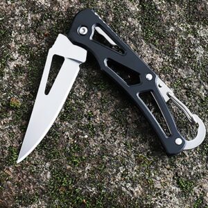 Gerderk 2 Pack Small Pocket knife for men Only 2.5 in. Blade - EDC Knife for Camping Hiking Fishing (2 Color)