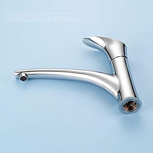 Kitchen & Bath Fixtures Taps Faucet,Copper Kitchen Faucet Single Hole Hot and Cold Sink Basin Switch Valve