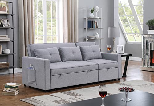 Favfurish Sofas, 80", Light Grey