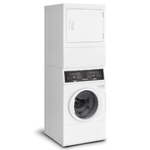 Speed Queen SF7007WE Stacked Washer/Dryer Laundry Center