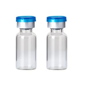 dielly 10 pcs 10ml glass bottle,sterile transparent vial,seals empty vials, lab sample vial, empty vials with self healing injection port,with flip off aluminum cap (10) a packaging