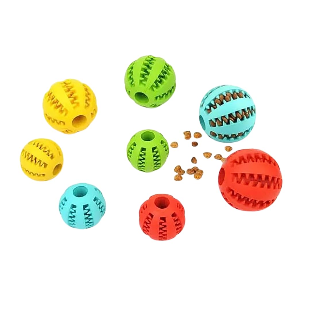 Dog Treat Toy Ball Dog Toy Interactive Dog Toys Chew Enrichment Toys For Boredom And Brain Stimulating Game To Keep Them Busy