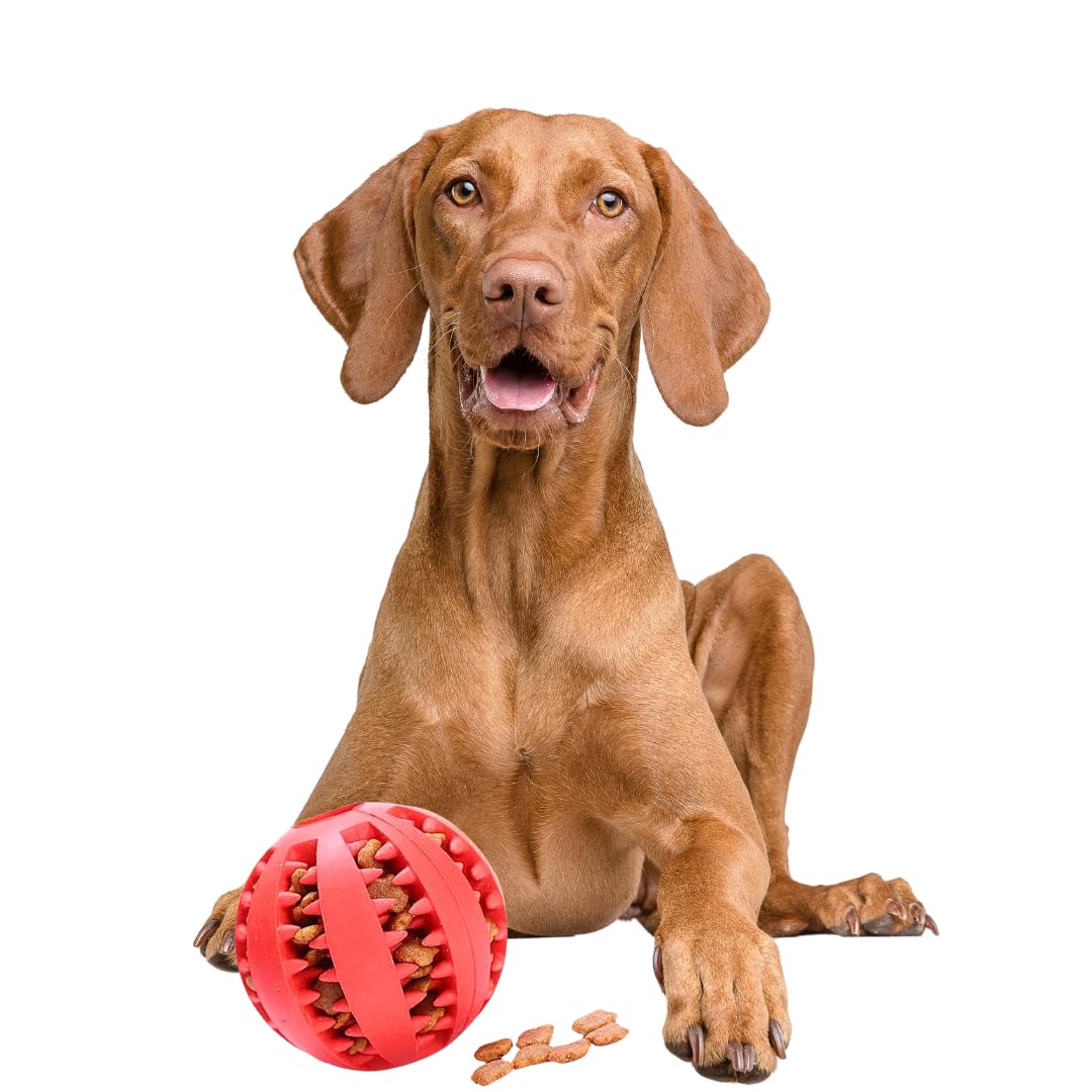 Dog Treat Toy Ball Dog Toy Interactive Dog Toys Chew Enrichment Toys For Boredom And Brain Stimulating Game To Keep Them Busy