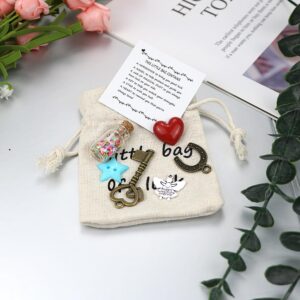 LUOKIFUR Good Luck Meaning Small Bag Accessory Gift Lucky Souvenir Friendship/Miss You Gift Good Luck in Examination positivity gift (good luck)