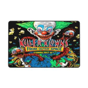 Dcgenrios Area Rugs Killer Horror Movie Klowns from Outer Space Non Slip Fluffy Carpet Floor Mat for Bedroom Living Room Home Decor Rug 60 x 39 inches