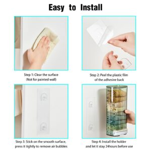 Grocery Plastic Bag Dispenser Holder, Sock Underwear Organizer Wall Mount Multifunctional Bag Saver Kitchen Small Storage Holder for Storing Socks Ties Plastic Bag