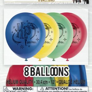 Unique Harry Potter Balloons Bundle - 8 Latex Party Balloons 12”, 1 Foil Balloon 18”, Checklist, Harry Potter Party Decorations & Supplies, Kids Birthday Party