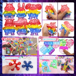 1000+ PCS Party Favors for Kids,Fidget Toys Pack,Valentines Stocking Stuffers, Birthday Gift, Treasure Box,Goodie Bag Stuffers, Carnival Prizes, Toys Filler Sensory Toy for Classrooom