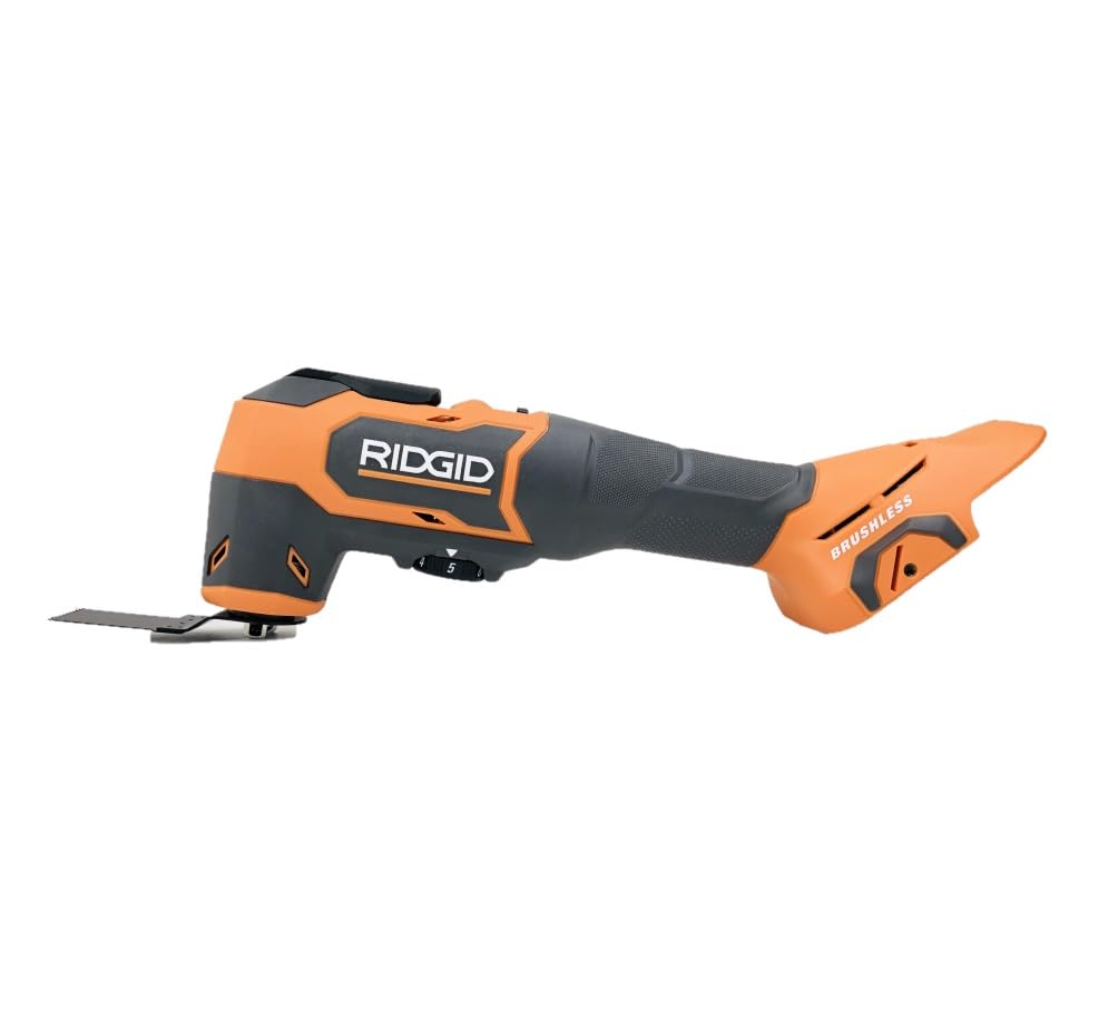 RIDGID 18V Brushless Cordless Oscillating Multi-Tool Kit with 2.0 Ah MAX Output Battery and 18V Charger