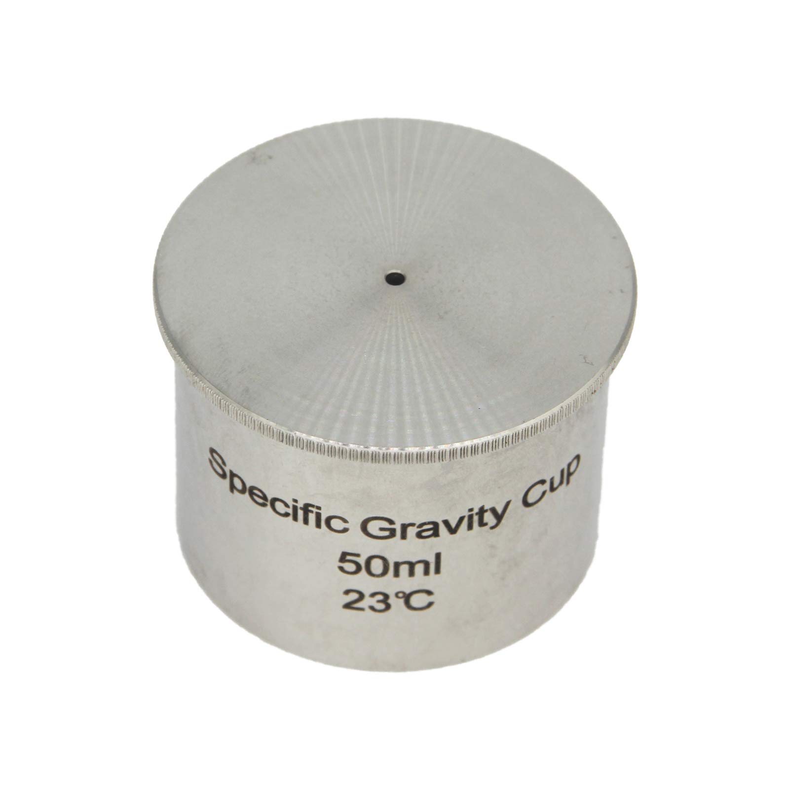 High Precision Stainless Steel Specific Gravity Cup Density Cup Pycnometer 50 mL Simple Pack