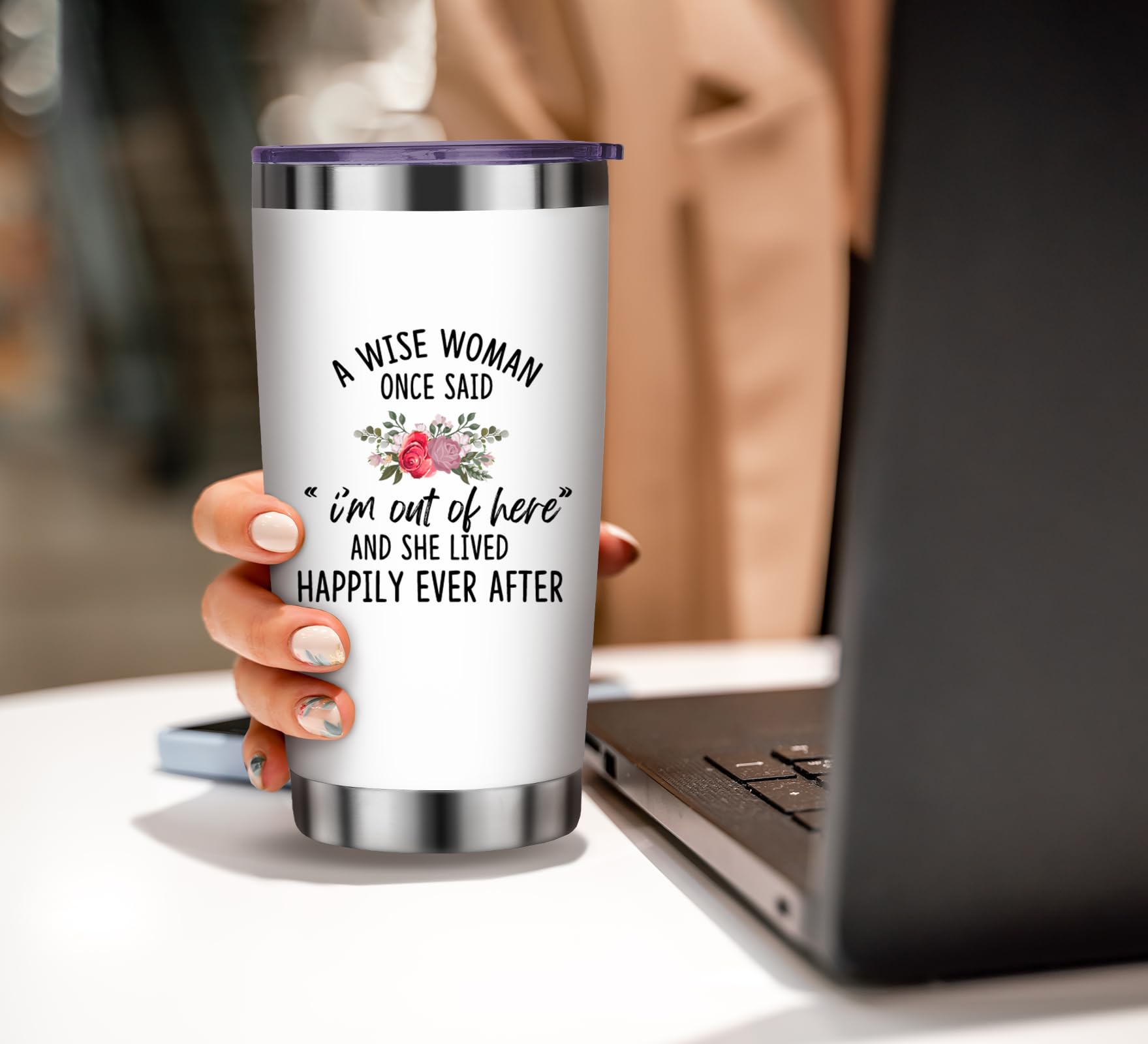 AYERMOYO Retirement Gift For Woman,Retirement Gifts, Retirement Gifts for Women 2023 Coworker, Coworker Leaving Gifts, Happy Retirement Gift For Boss, Coworkers, Friends-20Oz Retirement Tumbler