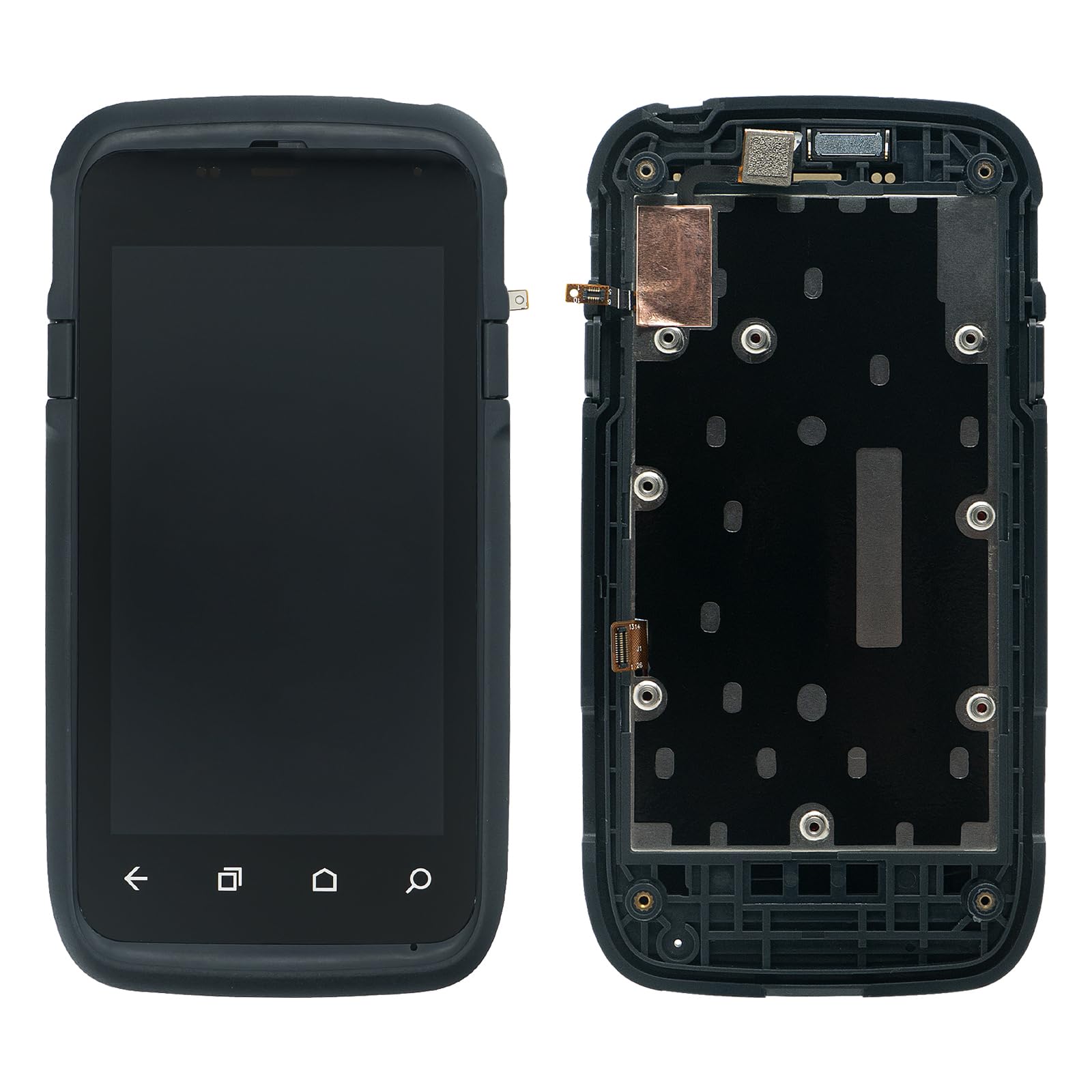 CT60 LCD Screen with Touch Digitizer and Front Cover for Honeywell Dolphin CT60 Barcode Scanner Handheld Mobile Computer