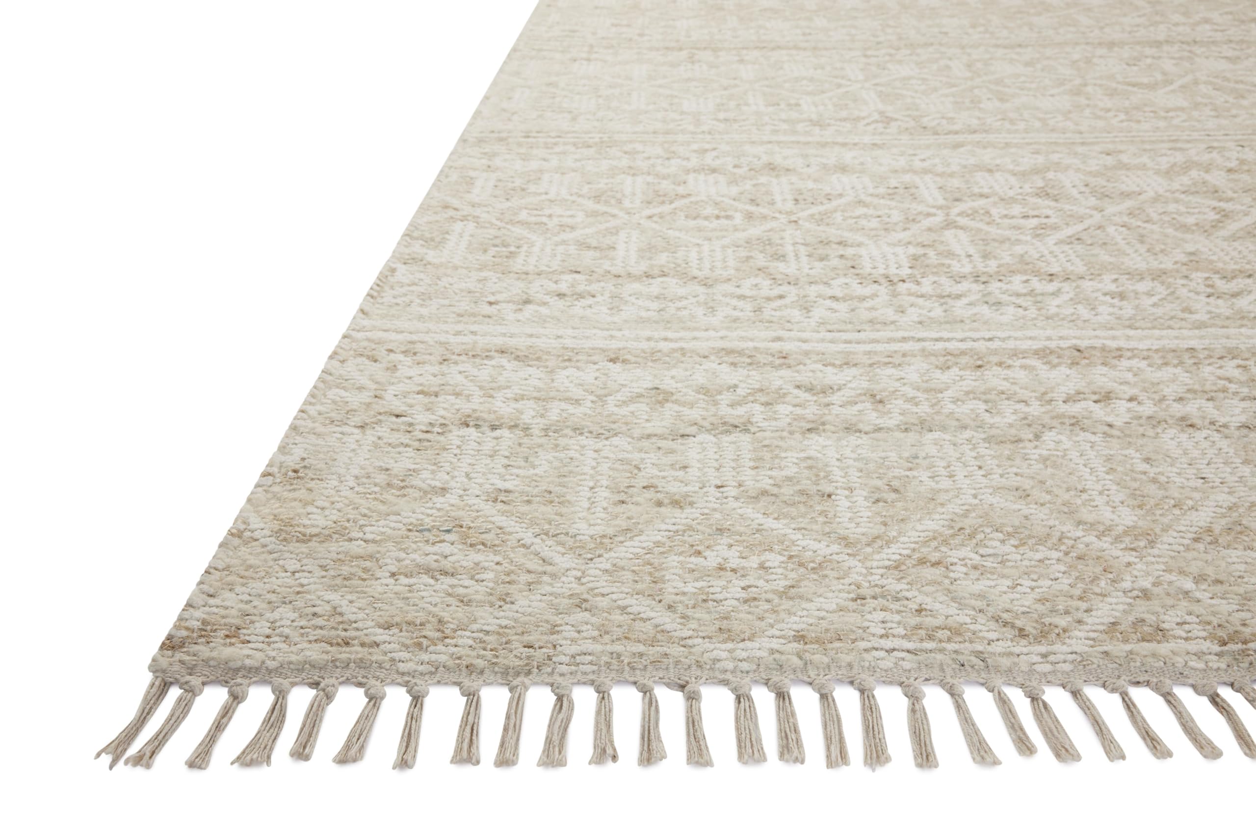 Loloi Angela Rose x Rivers Sand/Ivory 7'-9" x 9'-9" Area Rug