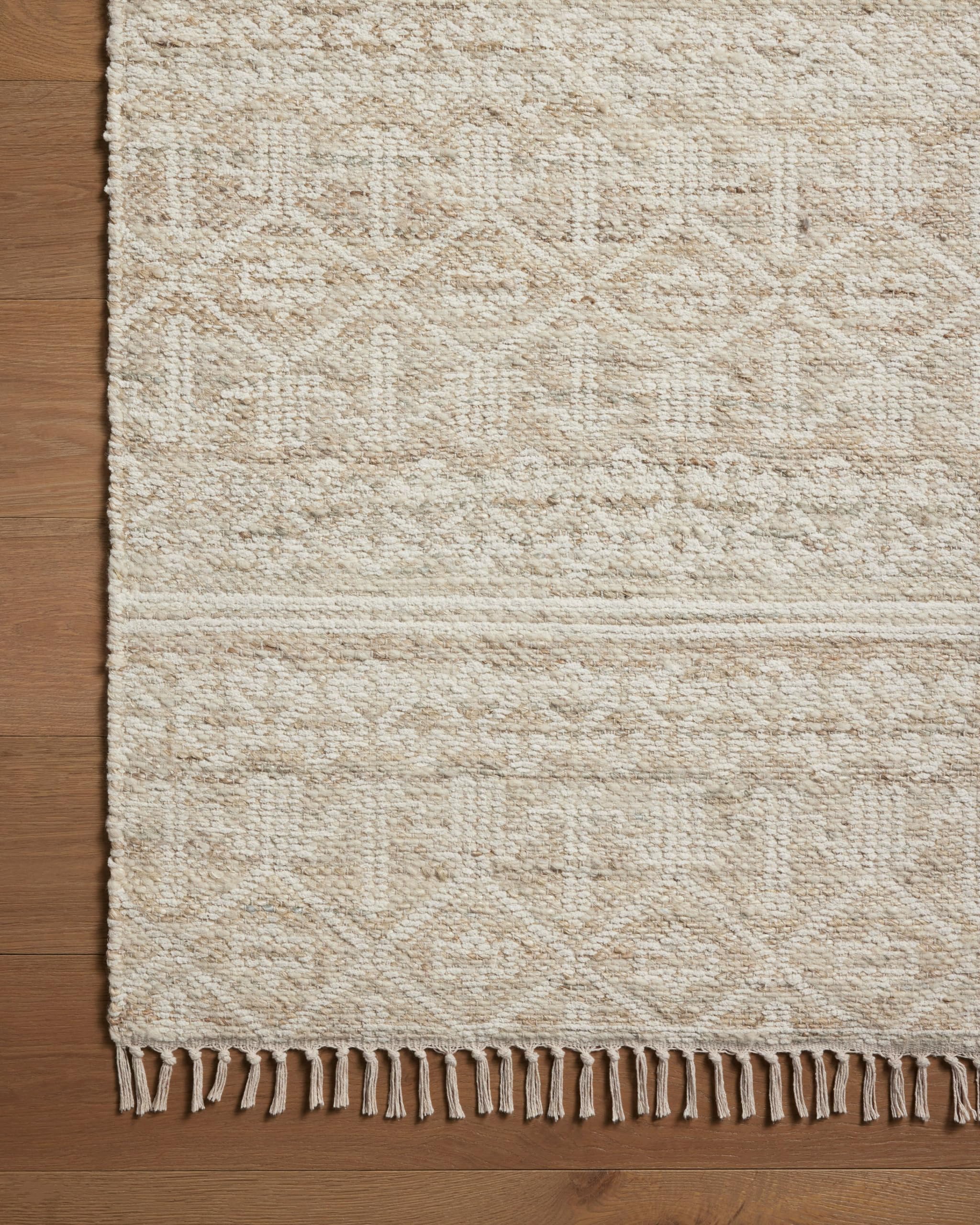 Loloi Angela Rose x Rivers Sand/Ivory 7'-9" x 9'-9" Area Rug