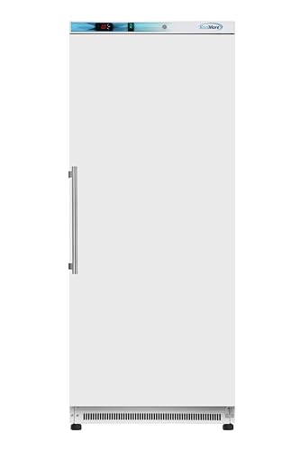 KoolMore KM-FMD20WH 21 Cu. ft. Commercial Reach-in Freezer in White Manual Defrost, Solid Door