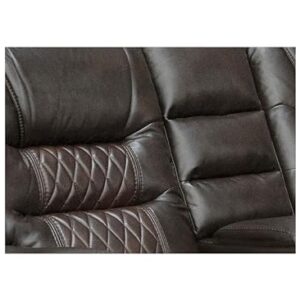 Kingway Sofas, 2 Recliner Seat, Brown