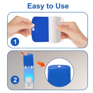 10 Packs Refill Cartridges Compatible with Stem Flying Light, Replacement Refill Cartridges for Raid Indoor Plug-in Blue Light