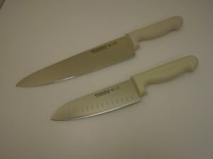 russell international set - 7" santoku knife & 10" chef's knife