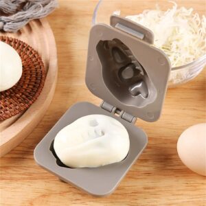 Dinosaur Skull Hard-Boiled Egg Mold,Creative Funny Dinosaur Fossil Shaped Egg Press,Boiled Egg Mold Egg Former Dinosaur Cartoon Egg Press Boiled Egg Mold (5pcs)