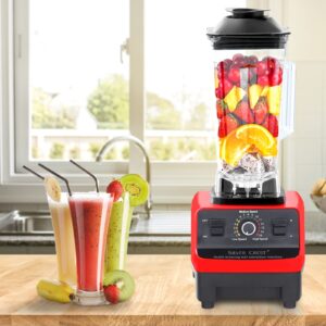 Professional Blender, Smoothie Blender, Fruit Juicer, 1500W High Power Home and Commercial Blender, Blender for kitchen 2500ml for Crushing Ice, Frozen Dessert, Fruit