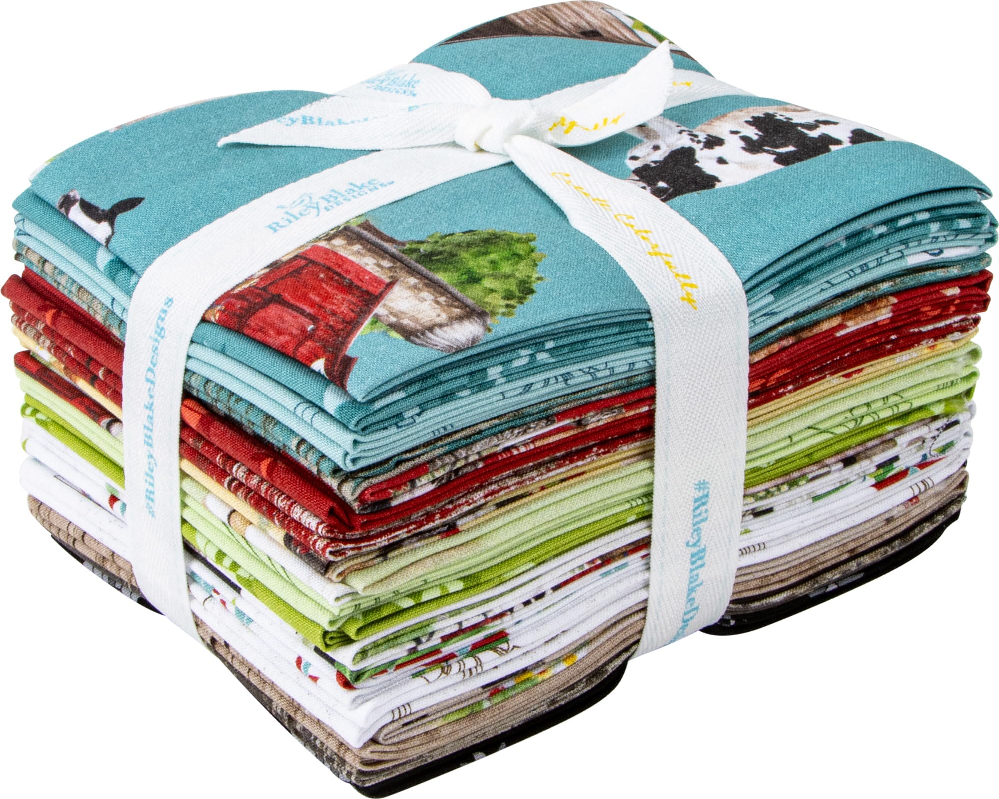 Tara Reed Spring Barn Quilts 18 Fat Quarters Riley Blake Designs FQ-14330-18