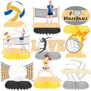 volleyball party honeycomb centerpieces volleyball birthday party decoration volleyball party table centerpieces volleyball table decorations for sport themed baby shower supplies