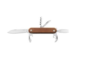 mkm maniago knife makers malga 6 v2 with magnacut steel, pocket knife and multi tool, 6 tools in 1, cpm-magnacut primary blade, slip joint, made in italy (natural micarta)