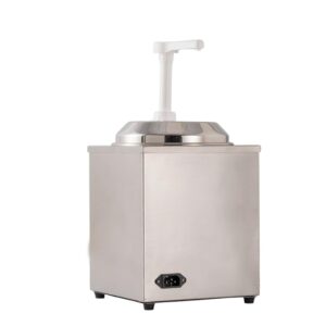 Stainless Steel Cheese Dispenser Pump - Warmer and Heated Dispenser-Nacho Cheese Dispenser