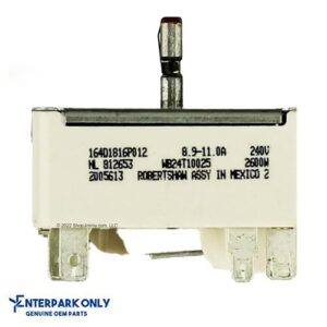 (WB24T10025 Switch Enterpark) WB24T10025 New OEM Produced for GE Range Switch Replacement Part 769692 AH236750 EA236750…