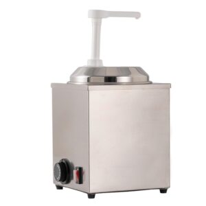 Stainless Steel Cheese Dispenser Pump - Warmer and Heated Dispenser-Nacho Cheese Dispenser